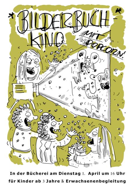Ankündigungsplakat Bilderbuchkino