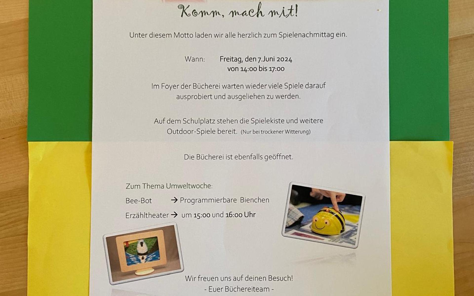 Spielenachmittag