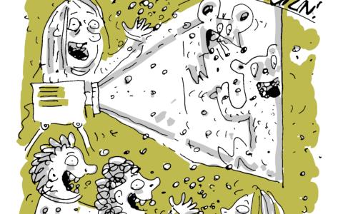 Ankündigungsplakat Bilderbuchkino